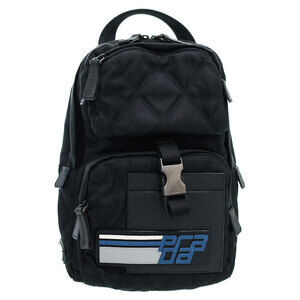 Prada Black Tessuto Montagna Sling Backpack